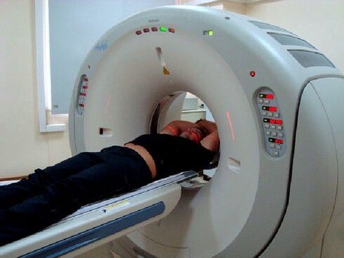 MRI diagnostifikimi për dhimbjen e shpinës