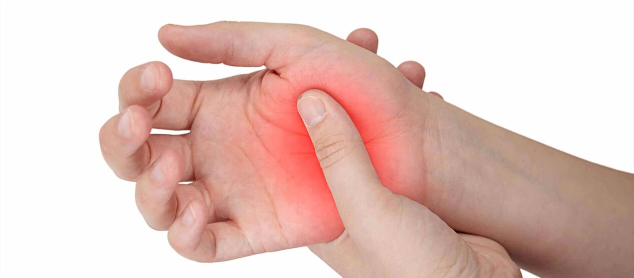 Dhimbje dhe skuqje në zonën e kyçeve që shoqërojnë zhvillimin e artrozës